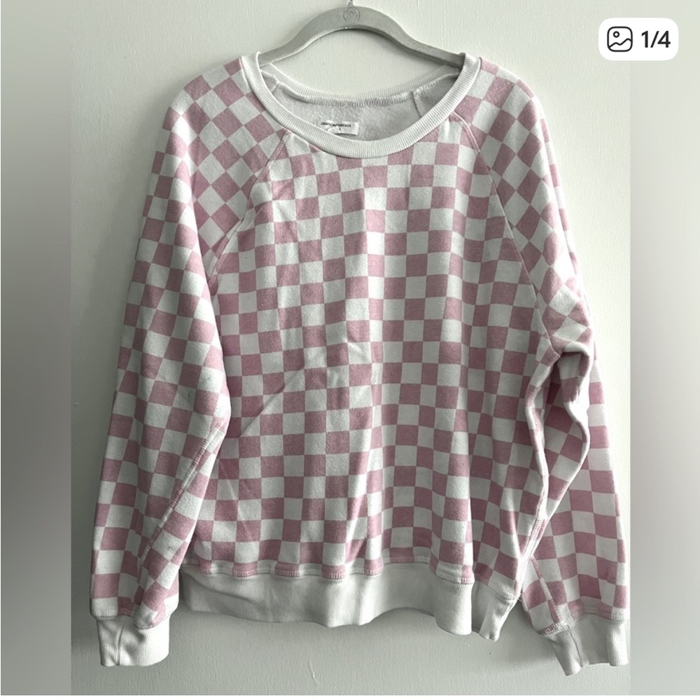 Grayson Threads Checkered Crewneck Sweatshirt XL … - image 1